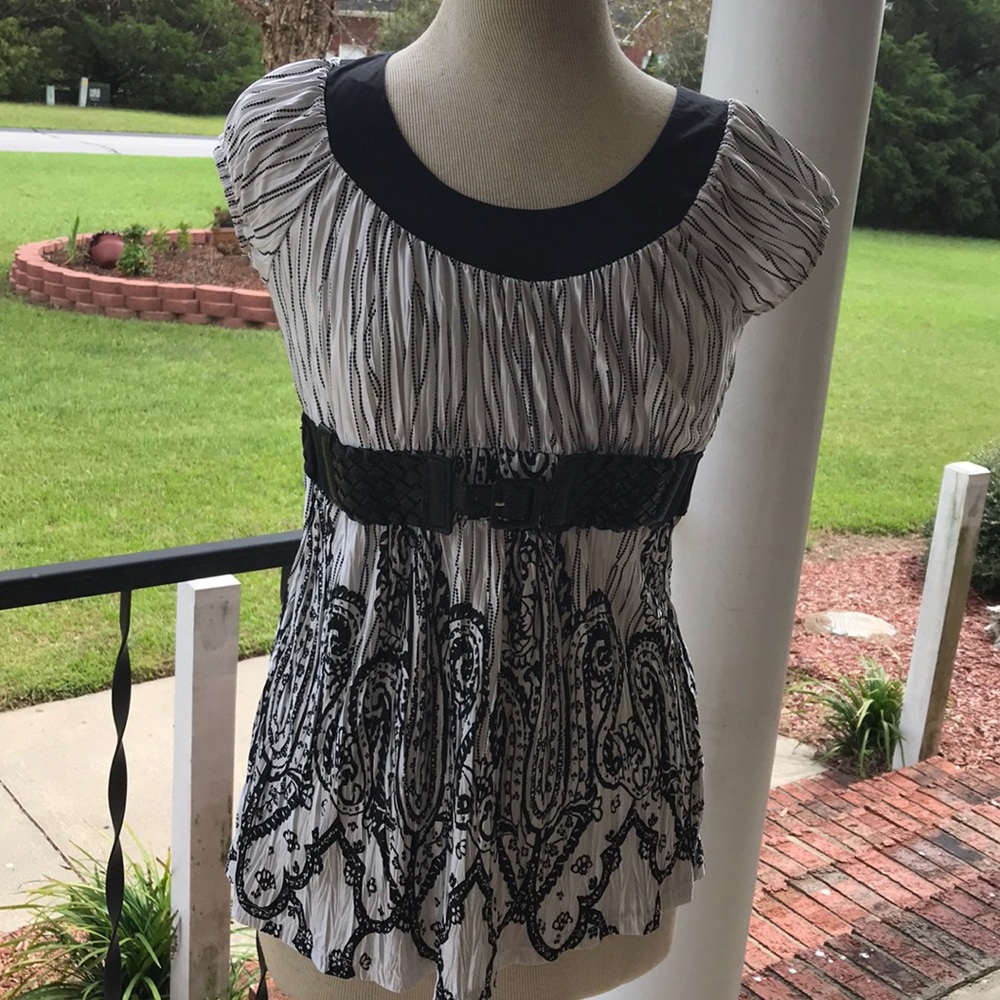 Polyester blouse